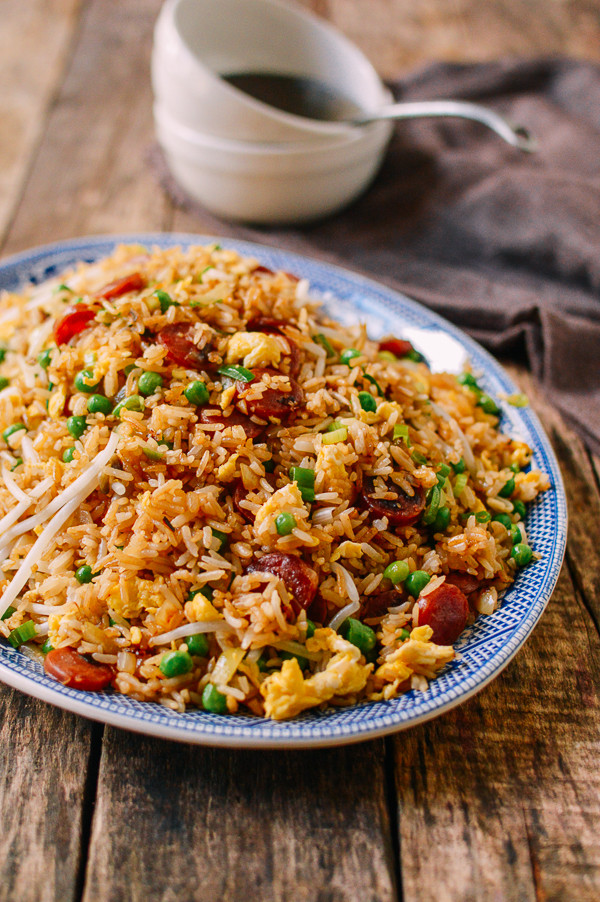 Chinese Sausage Fried Rice
 Chinese Sausage Fried Rice Lop Cheung Chow Fan A 20