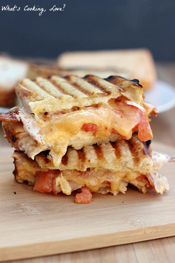 Chipotle Chicken Panini Recipes
 Chipotle Chicken Bacon Ranch Panini Whats Cooking Love