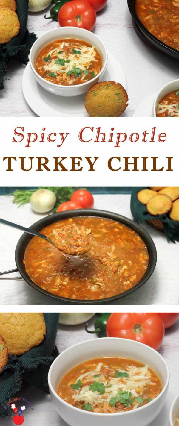 Chipotle Turkey Chili
 Spicy Chipotle Turkey Chili SecretRecipeClub 2 Cookin