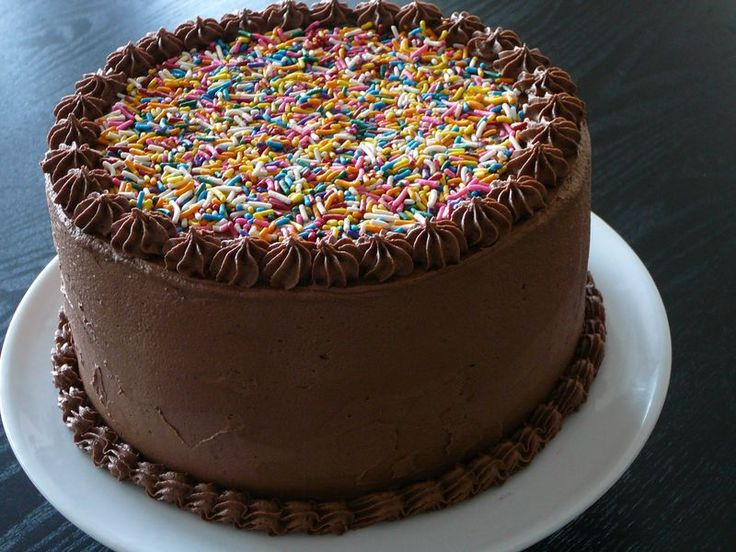 Chocolate Birthday Cakes Recipes For Kids
 Dark Moist Rich Chocolate Cake with Chocolate Frosting