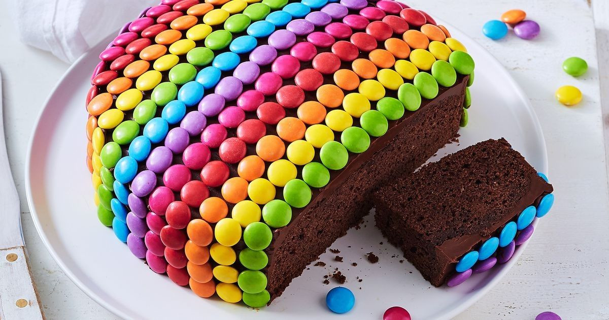 Chocolate Birthday Cakes Recipes For Kids
 Smarties chocolate cake Recipe