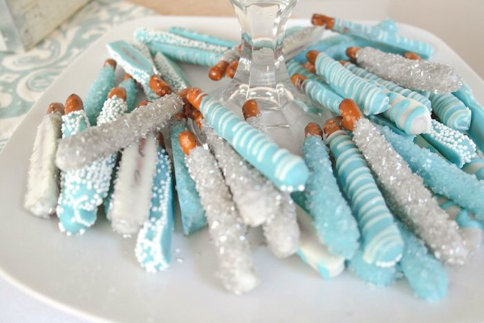 Chocolate Covered Pretzels For Baby Shower
 21 best Chocolate covered pretzels images on Pinterest