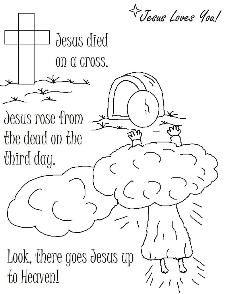 Christian Coloring Book For Kids
 Free Printable Christian Coloring Pages for Kids Best