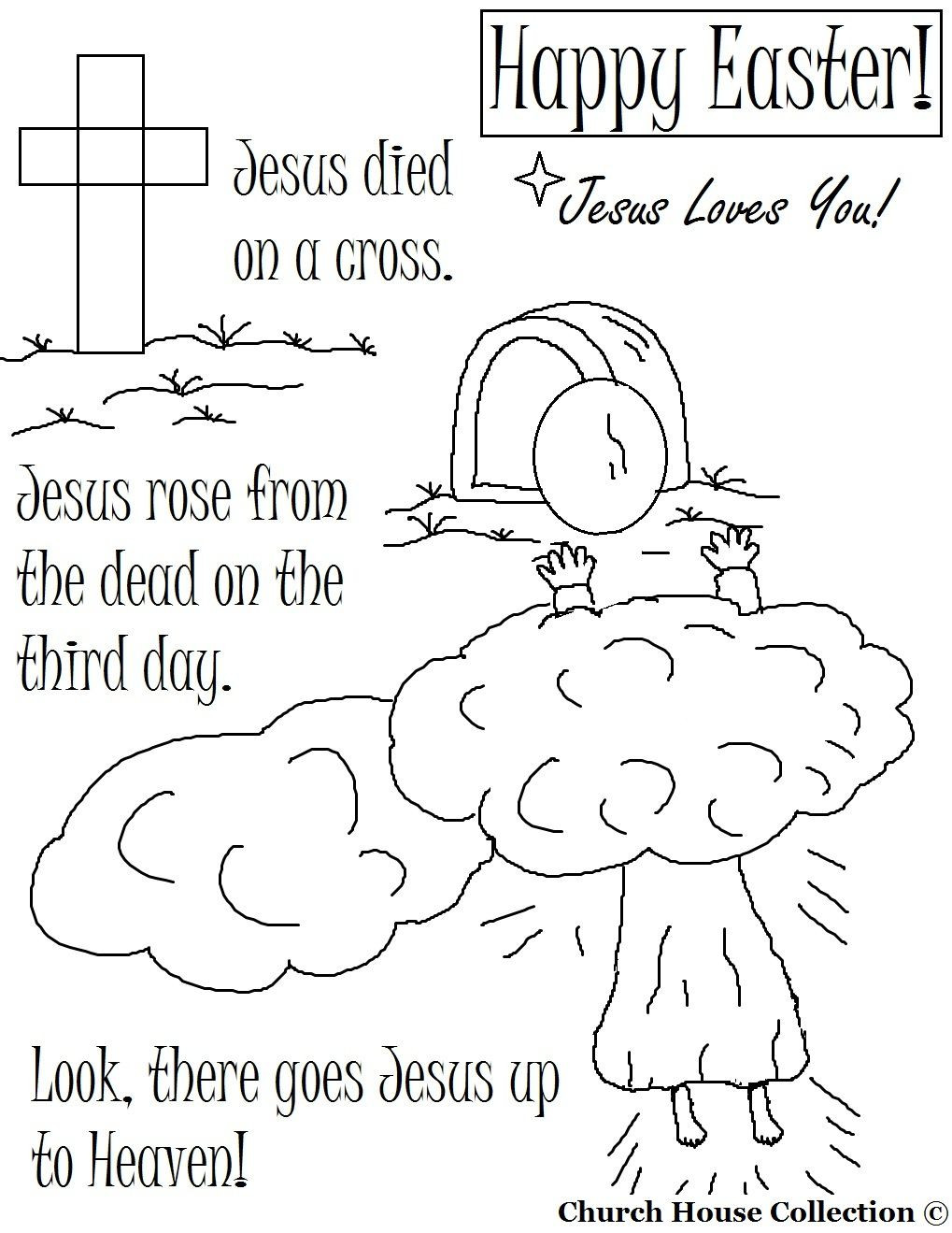 Christian Coloring Pages For Toddlers
 Pin by Melissa Rieckenberg Clark on Easter