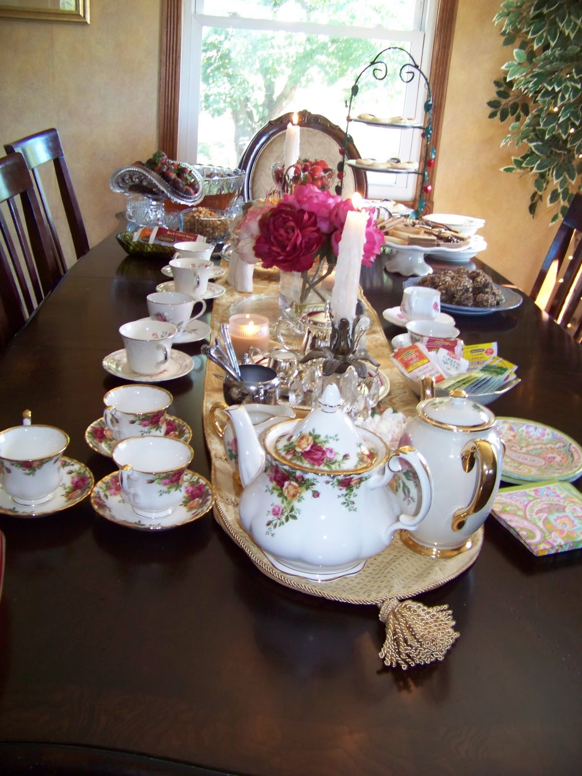 Christian Tea Party Ideas
 A Wise Woman Builds Her Home HomeBuilders and La s Tea