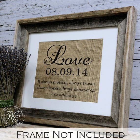 Christian Wedding Gift Ideas
 Christian Wedding Gift Personalized Wedding by