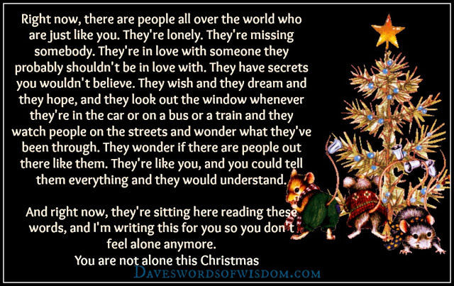 Christmas Alone Quotes
 For Those Feeling Lonely Christmas s