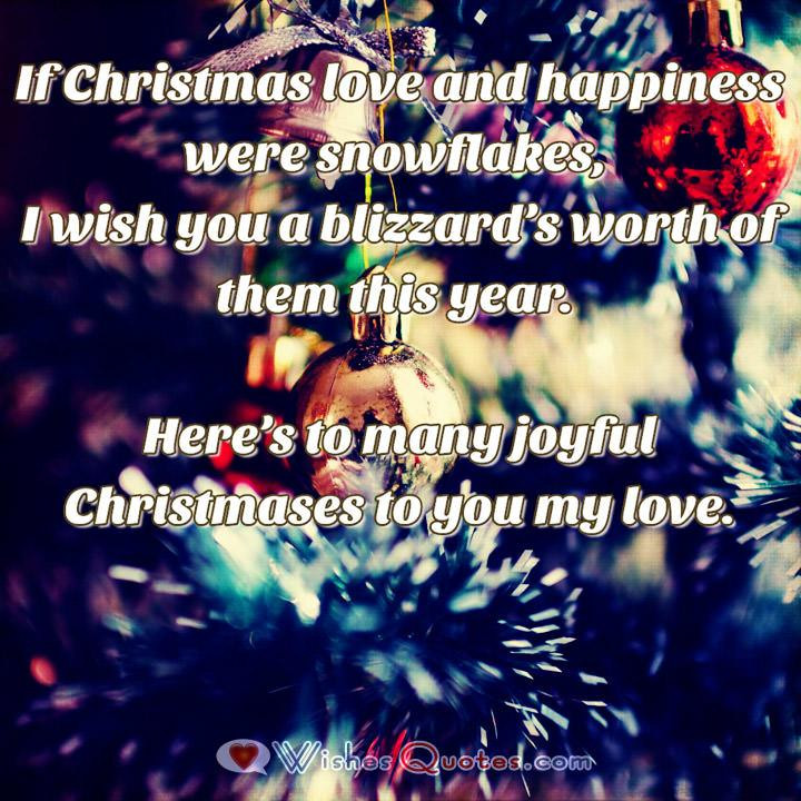 Christmas And Love Quotes
 Christmas Love Messages