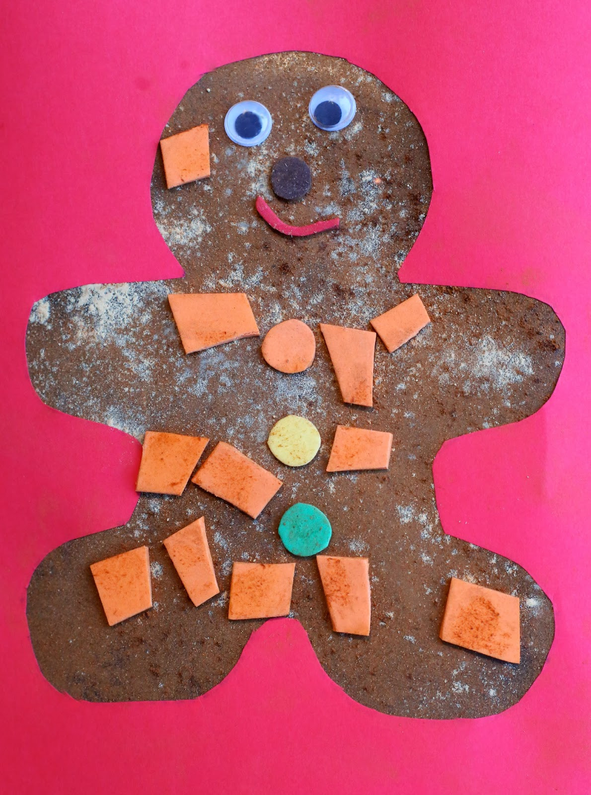 Christmas Art And Craft Ideas For Toddlers
 Christmas Craft for Kids Scented Gingerbread Man Art