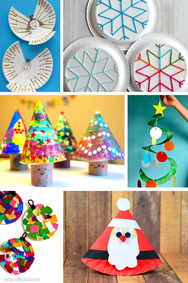 Christmas Art And Craft Ideas For Toddlers
 Fabulous Paper Plate Christmas Crafts Arty Crafty Kids