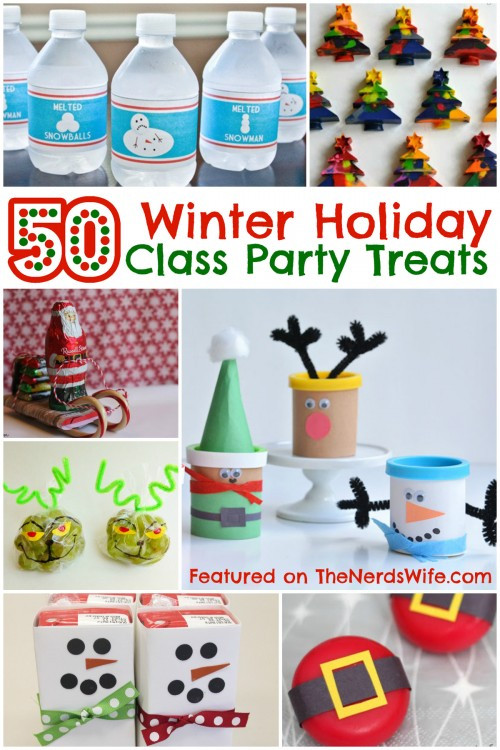 Christmas Class Party Food Ideas
 50 Winter Holiday Class Party Treats Your Kids Are Sure to