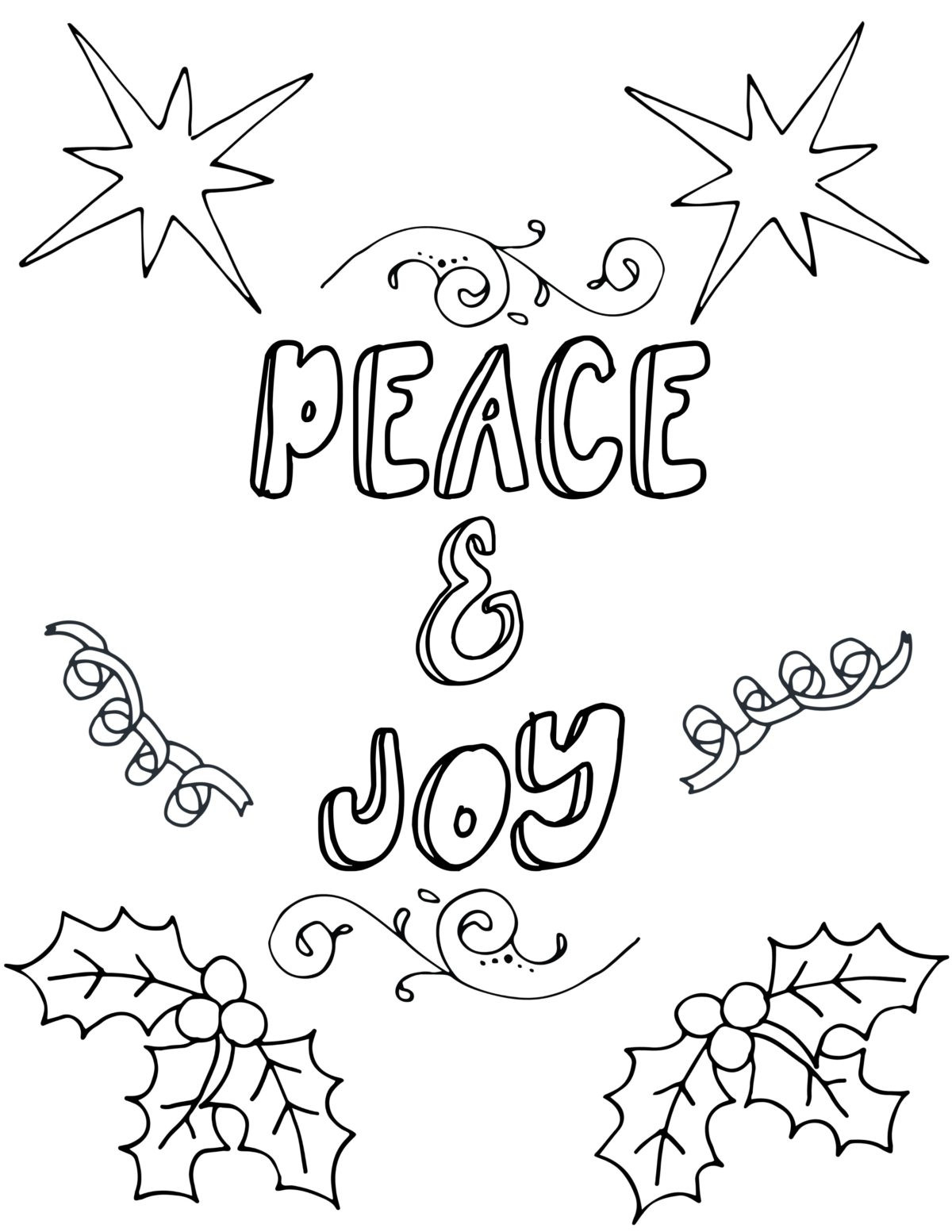 Christmas Coloring Pages For Adults Printable
 Free Printable Christmas Coloring Pages For Adults