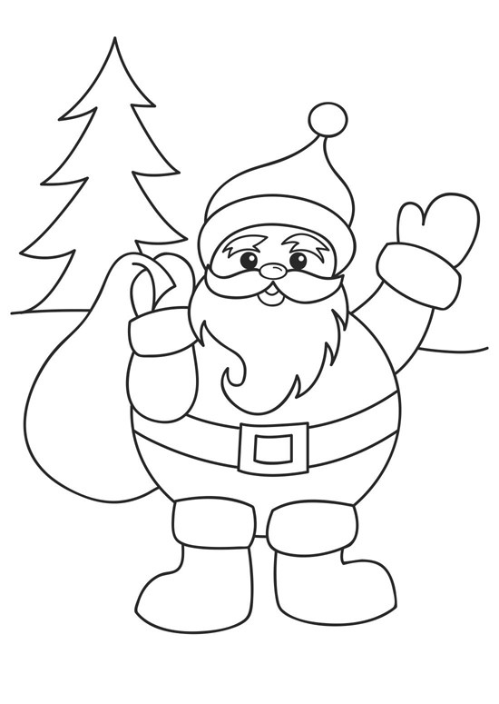 Christmas Coloring Pages Kids
 Free Coloring Pages Printable Christmas Coloring Pages