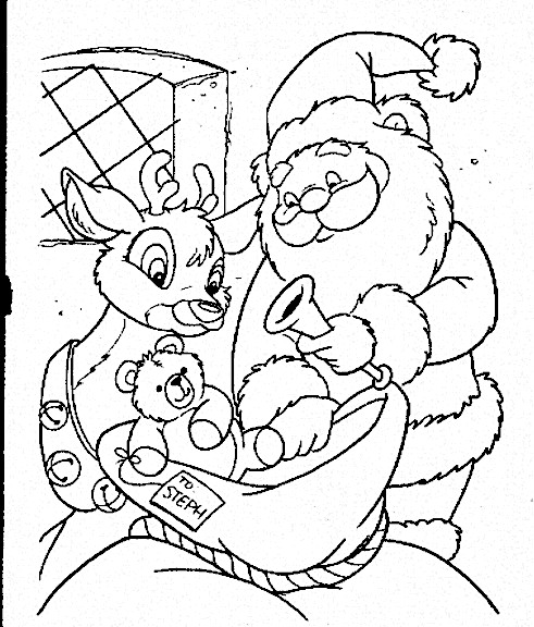Christmas Coloring Pictures For Kids
 Christmas 2011 Coloring Pages for Kids Children