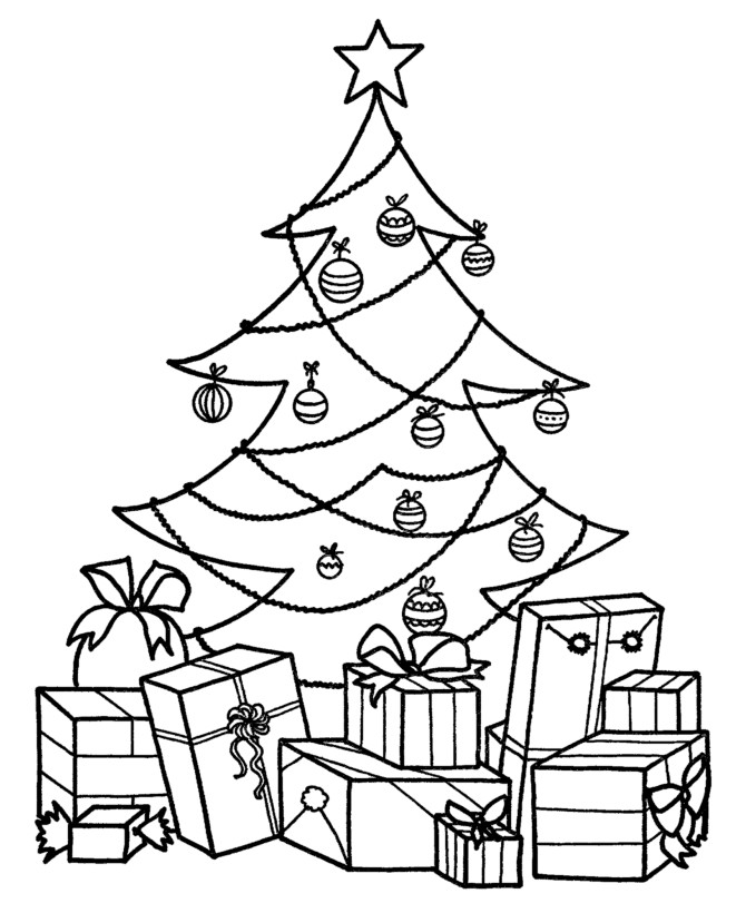 Christmas Coloring Pictures For Kids
 Presents Coloring Pages Best Coloring Pages For Kids