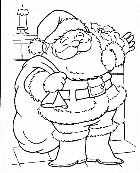 Christmas Coloring Pictures For Kids
 Swinespi Funny Christmas colouring pages for