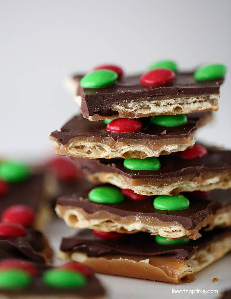 Christmas Crack Recipe With Ritz Crackers
 Christmas Crack Toffee Recipe I Heart Nap Time