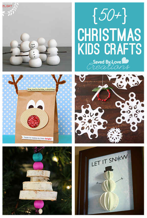 Christmas Craft For Toddlers Pinterest
 50 Christmas Kids Crafts to Make Pinterest Saved By Love