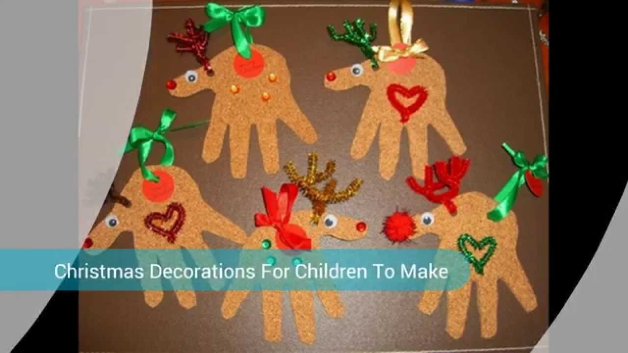 Christmas Craft For Toddlers Pinterest
 Crafts & Christmas Decorations For Children