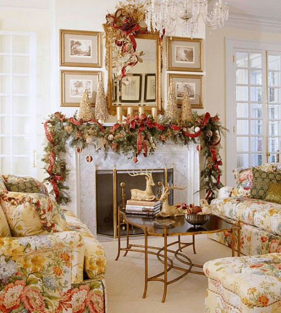 Christmas Decorations Living Room
 30 Stunning Ways to Decorate Your Living Room For
