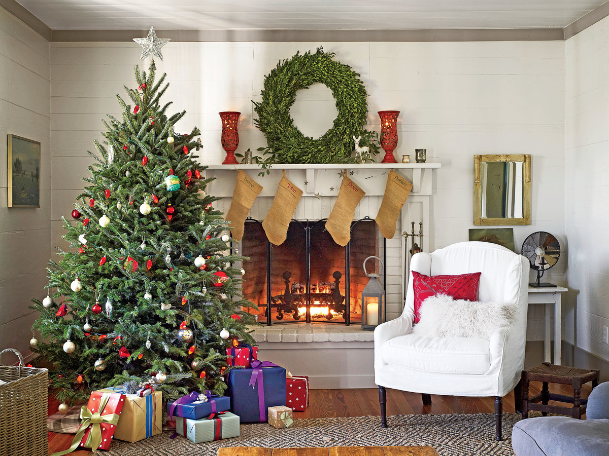 Christmas Decorations Living Room
 Christmas Recipes and Decorating Ideas Southern Living