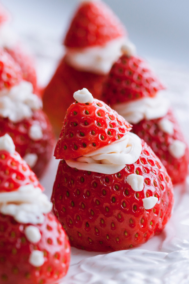 Christmas Dessert Recipes For Kids
 Make Strawberry Santas as a Healthy Christmas Snack