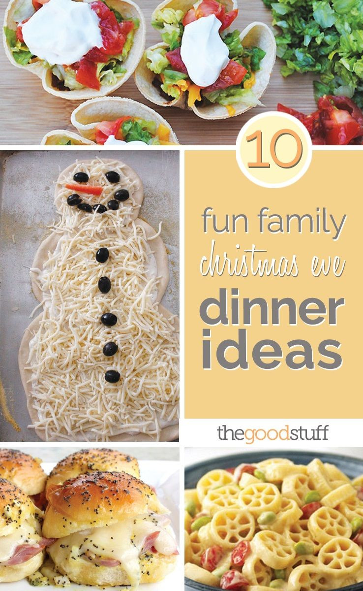 Christmas Dinners For Kids
 10 Kid Friendly Christmas Eve Dinner Ideas