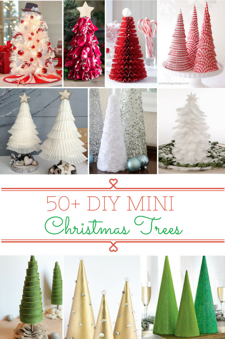 Christmas DIY Decorations
 50 DIY Mini Christmas Trees Prudent Penny Pincher