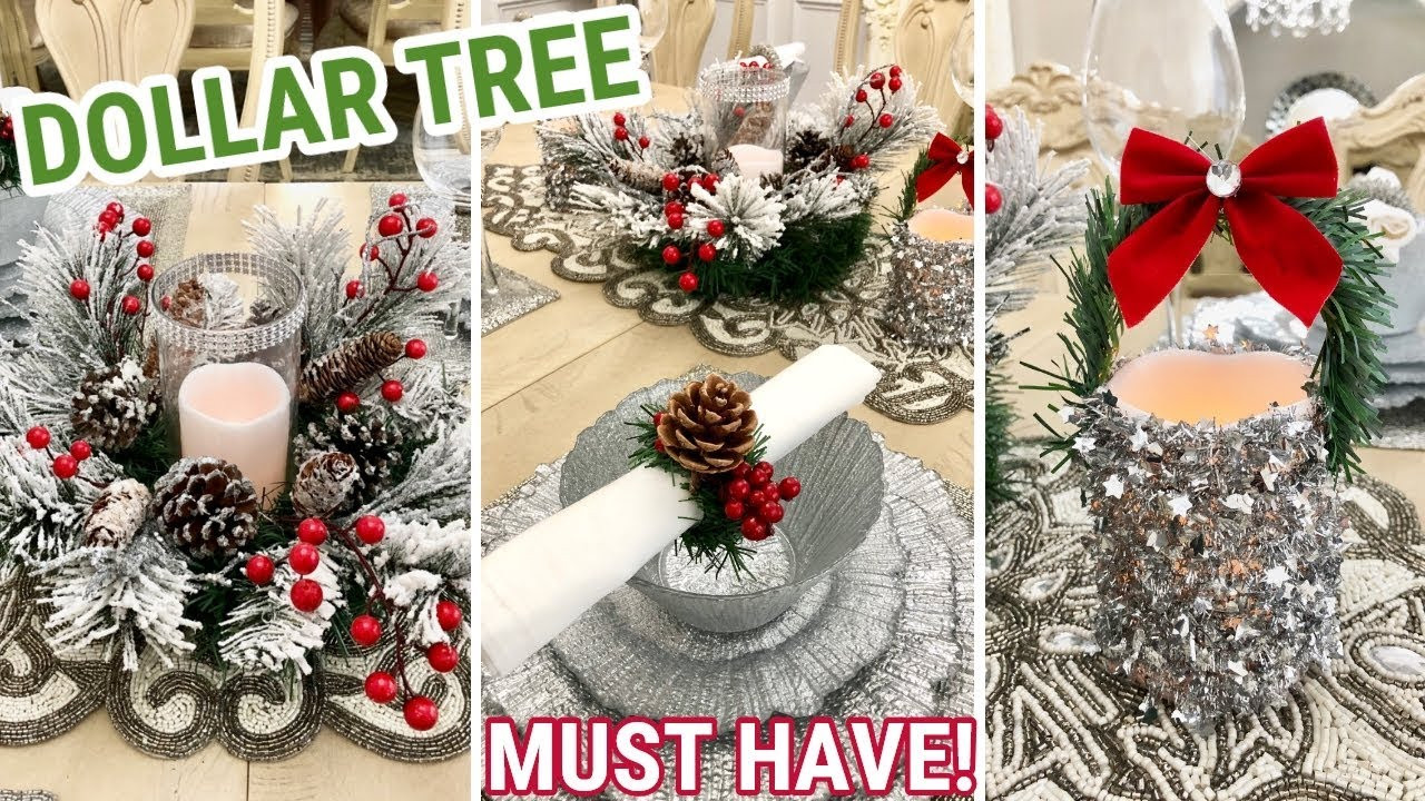 Christmas DIY Decorations
 Dollar Tree DIY Christmas Decor