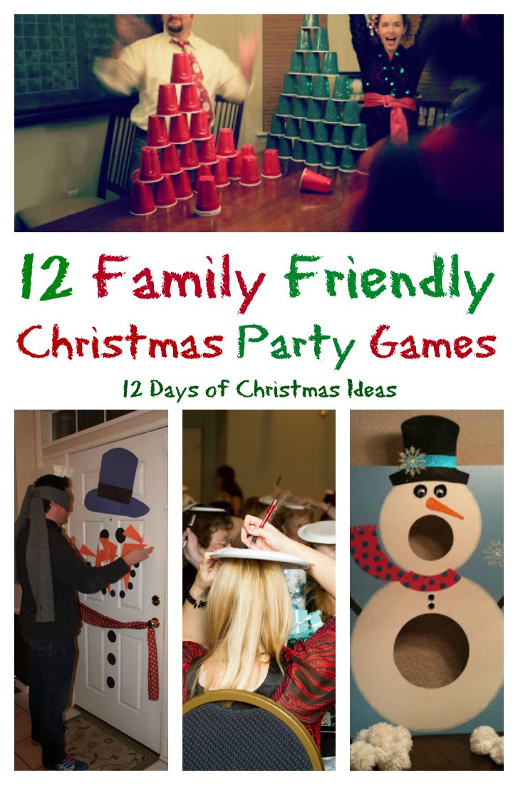 Christmas Game For Kids Party
 12 Family Friendly Party Games for 12 Days of Christmas