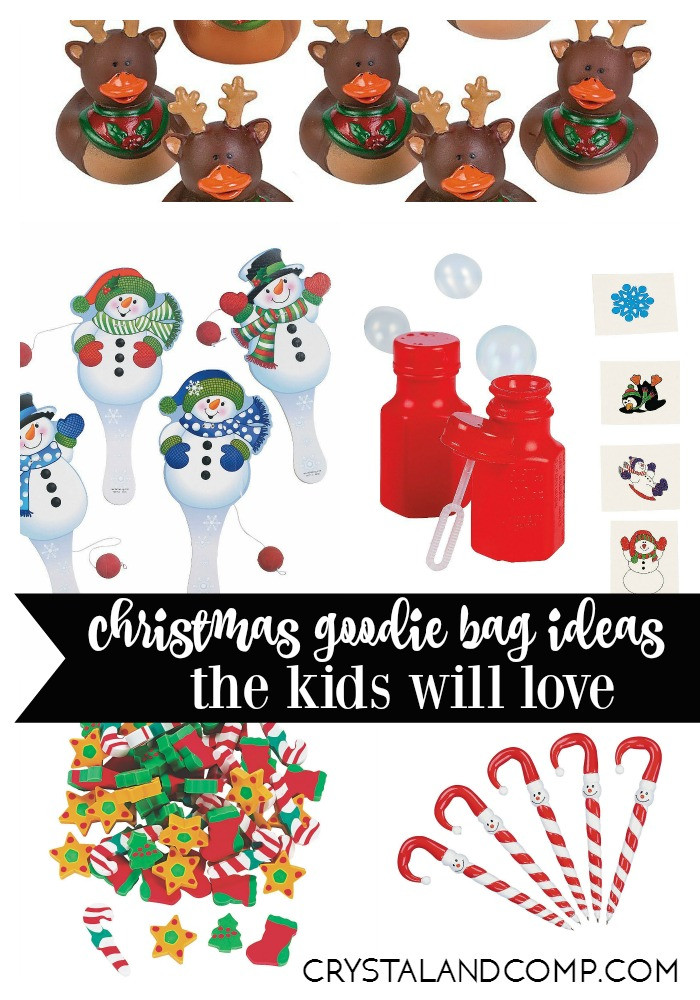 Christmas Gift Bags For Kids
 Christmas Goo Bag Ideas