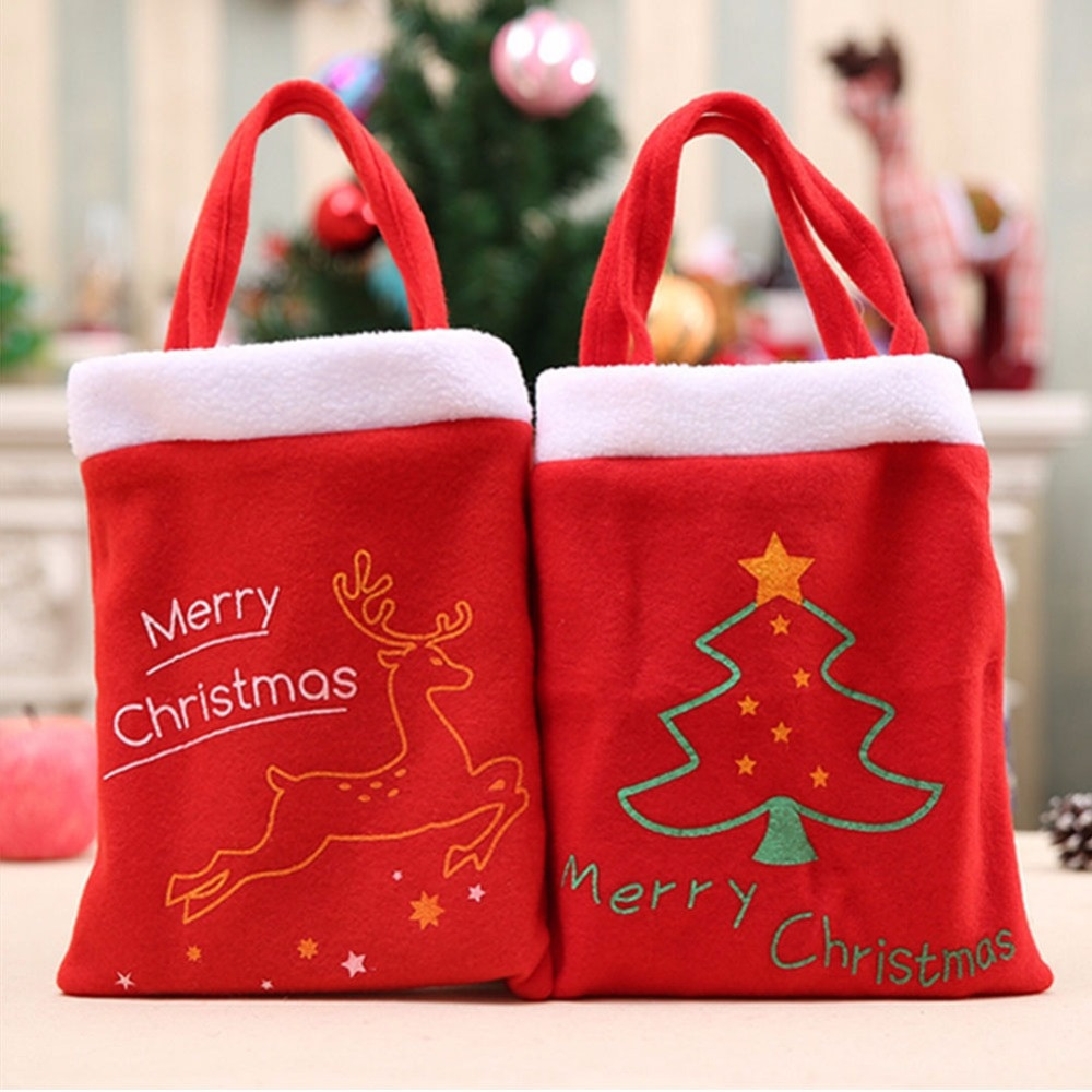 Christmas Gift Bags For Kids
 Christmas Gift Bags Handbag Home Children Christmas Tree