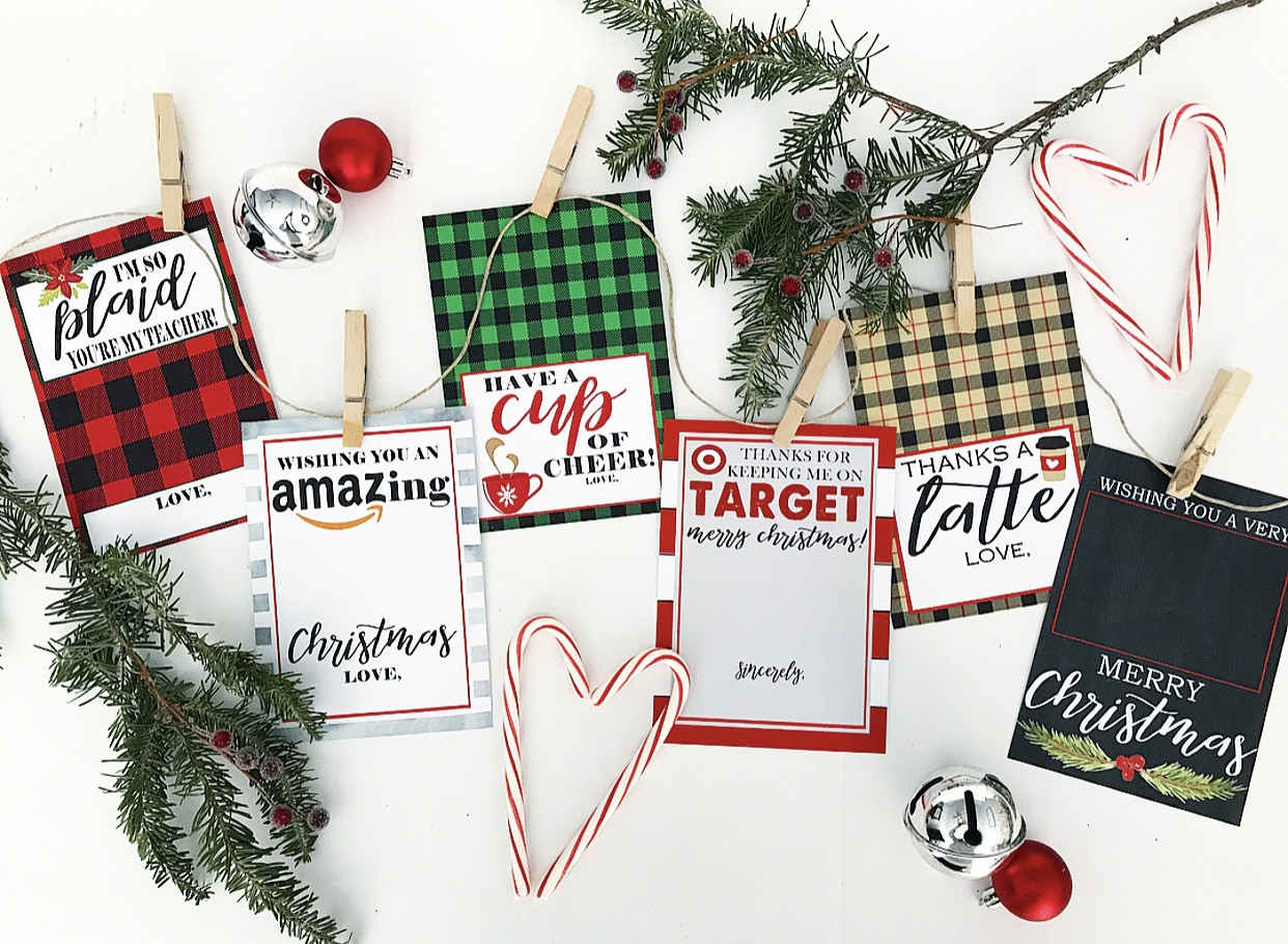 Christmas Gift Card Holder Ideas
 Christmas Gift Card Holer Free Printables Crisp Collective