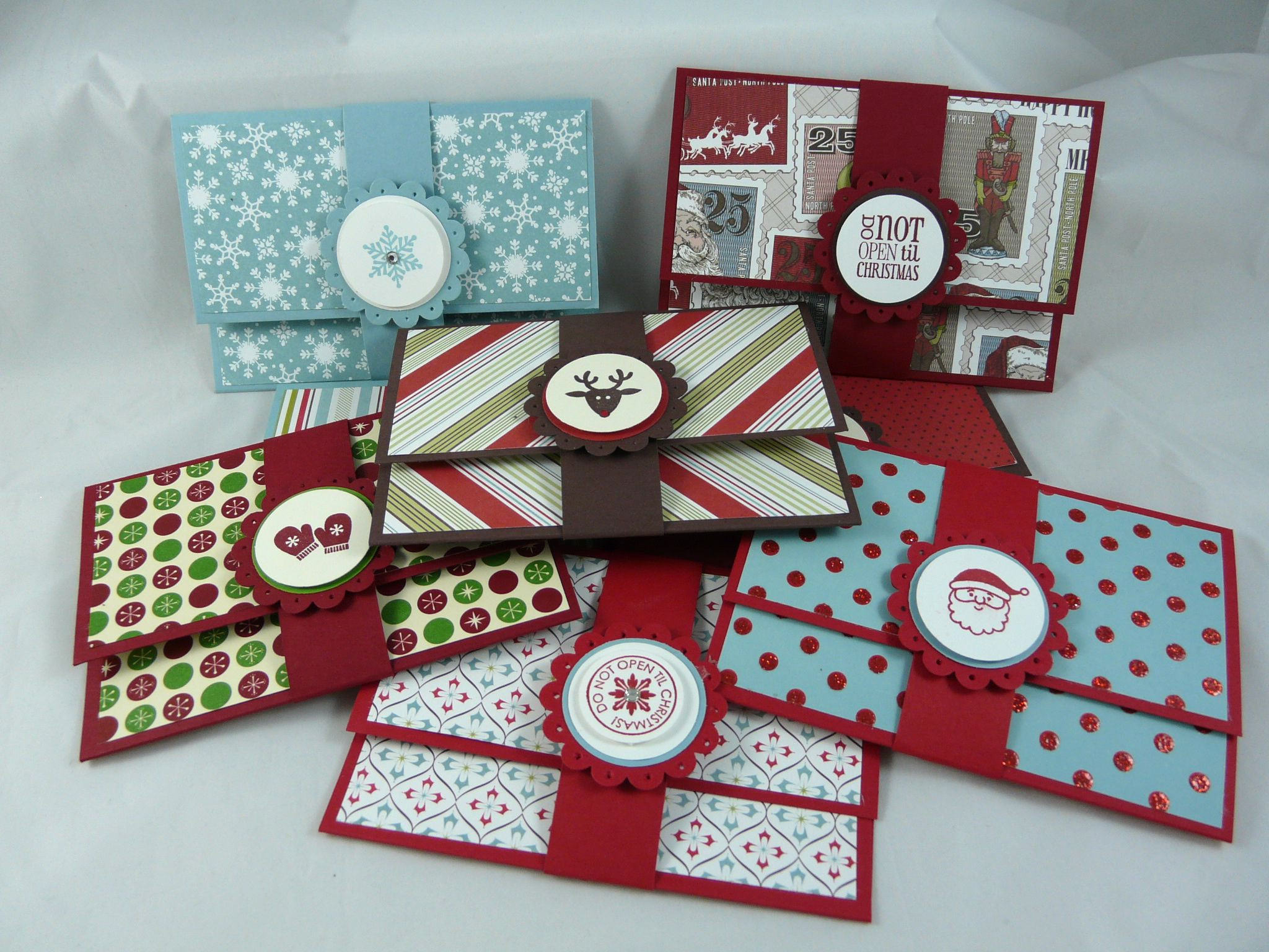 Christmas Gift Card Holder Ideas
 I Stamped That Super Easy Gift Card Holders