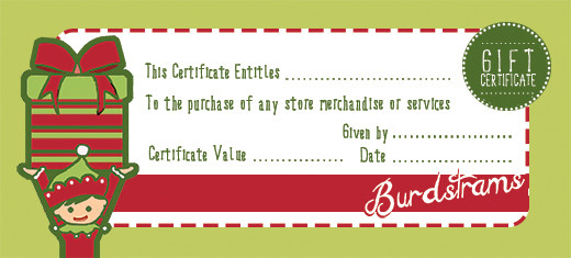 Christmas Gift Certificate Ideas
 Free Holiday Gift Certificate Templates in PSD and AI on