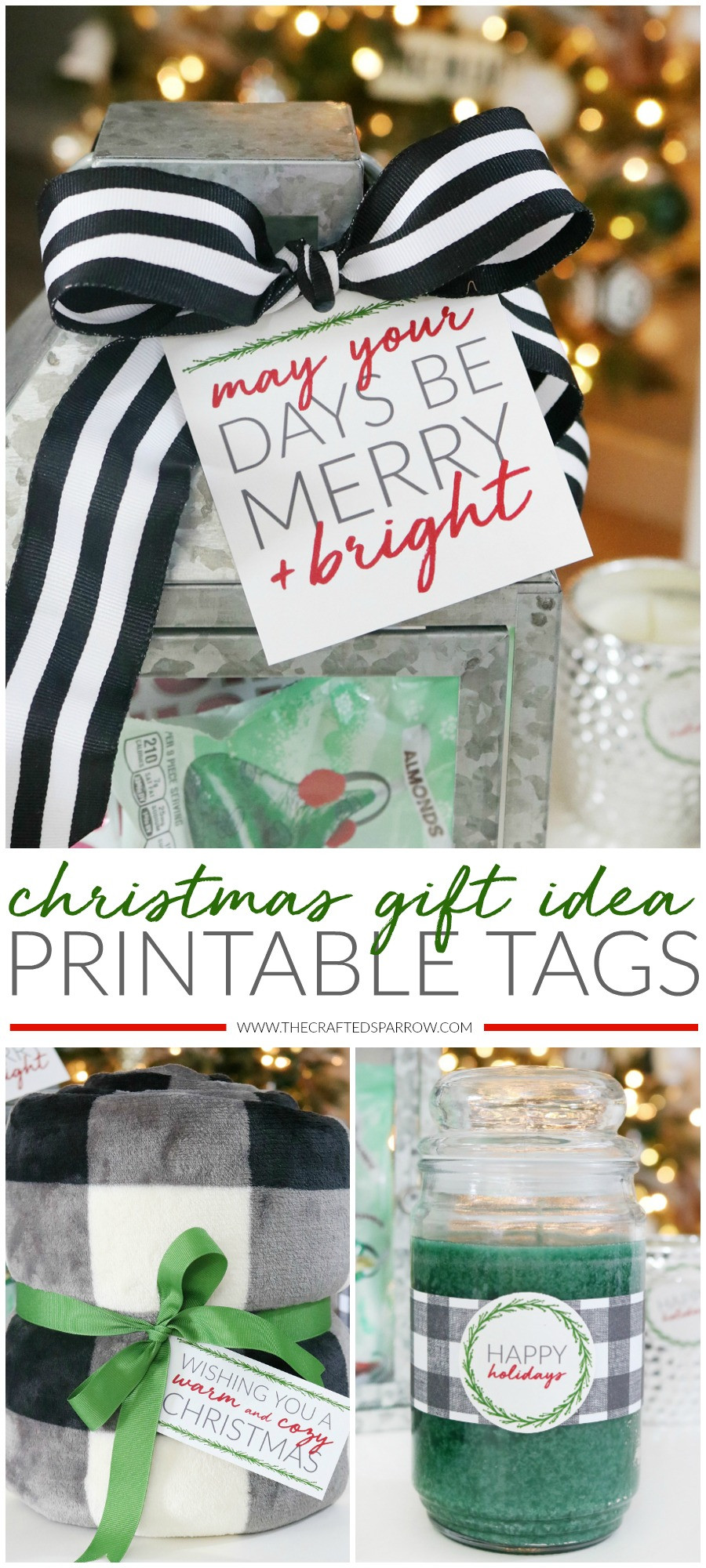 Christmas Gift Giving Ideas
 Easy Holiday Gift Giving Ideas with Printable Tags