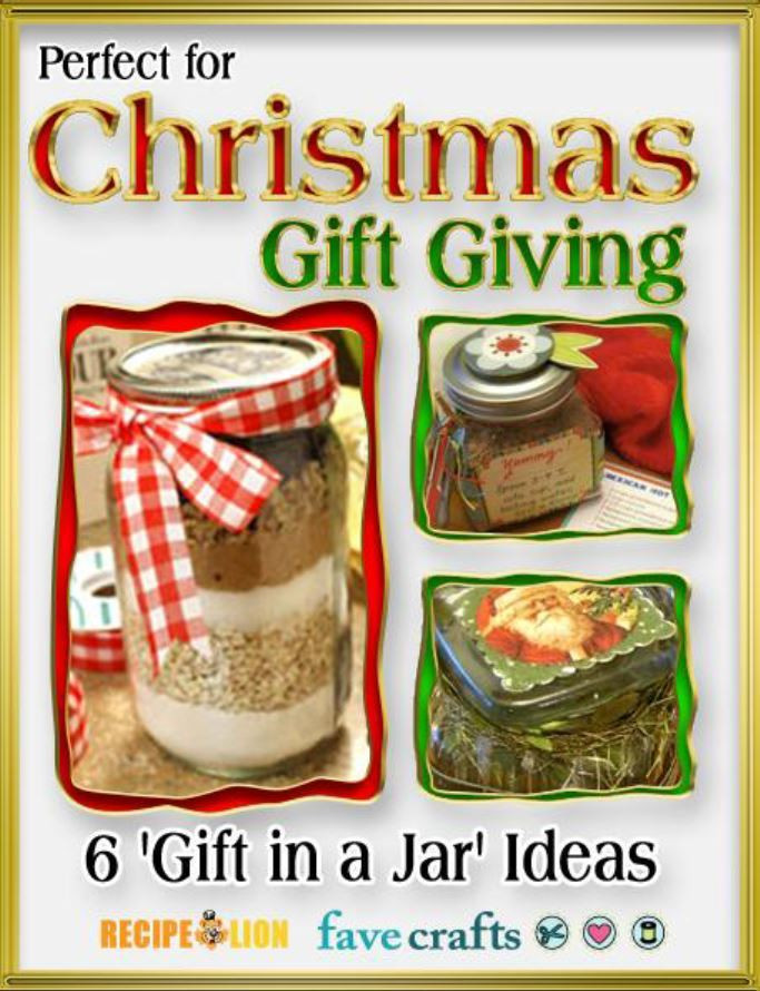 Christmas Gift Giving Ideas
 Perfect for Christmas Gift Giving 6 Gifts in a Jar