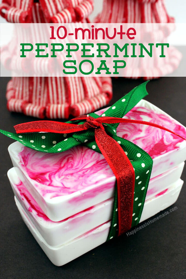 Christmas Gift Ideas DIY
 10 Minute DIY Holiday Gift Idea Peppermint Soap