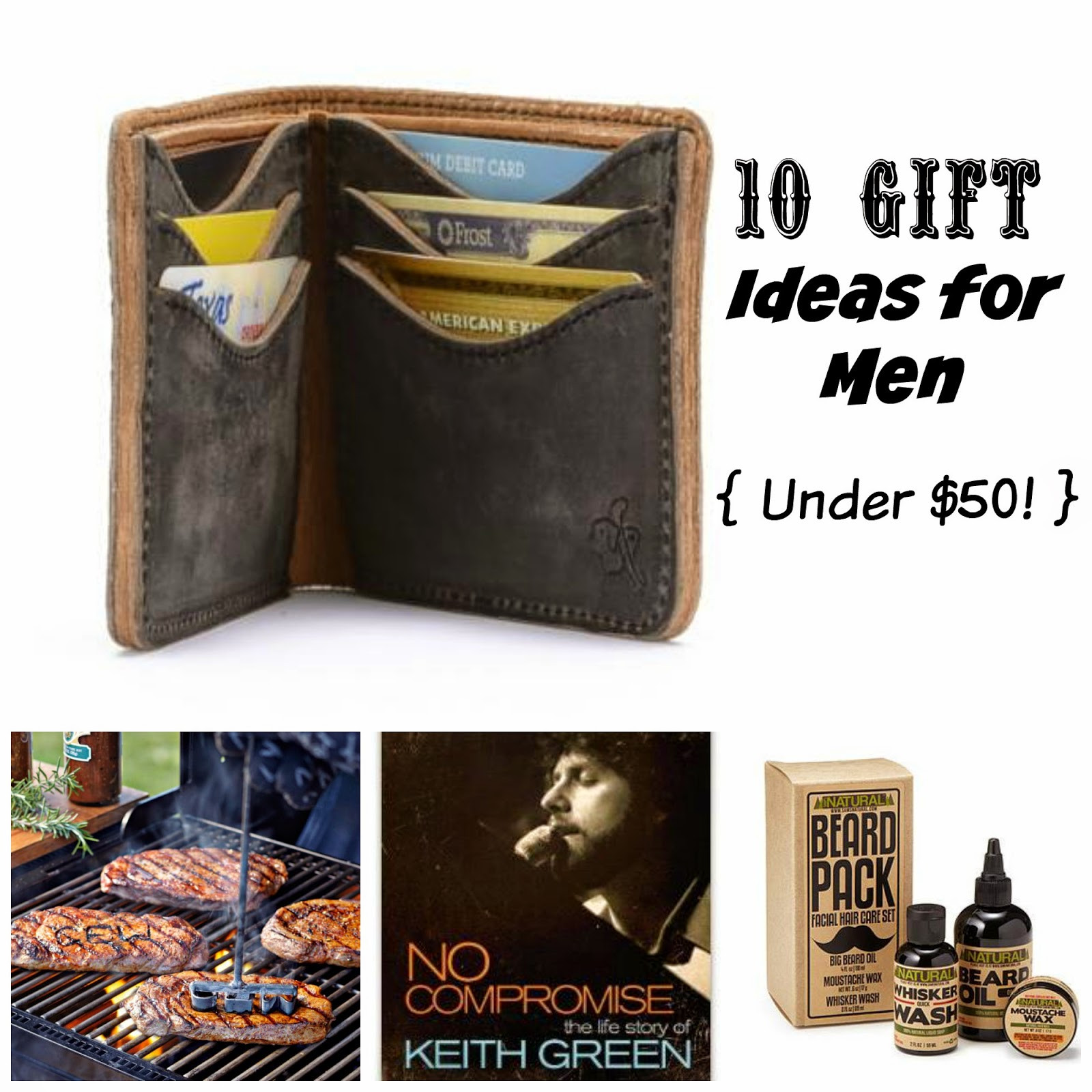 Christmas Gift Ideas For Couples Under 50
 Where Joy Is 10 Gift Ideas for Men Under $50