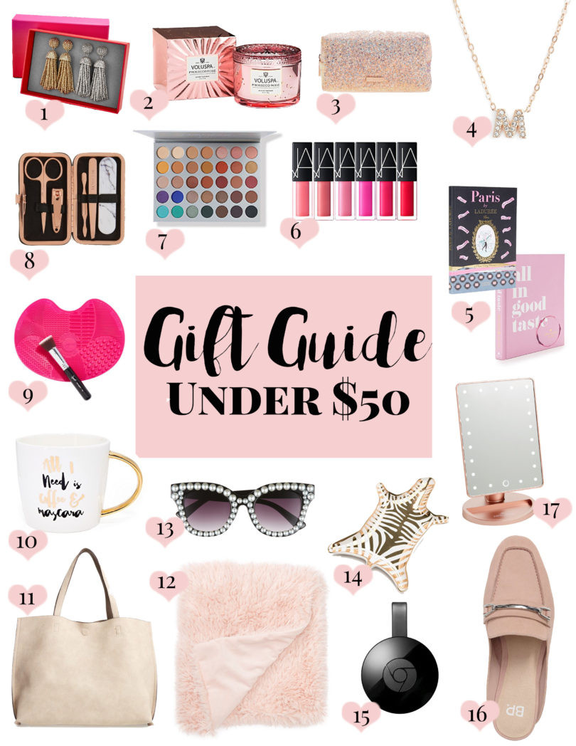 Christmas Gift Ideas For Couples Under 50
 Gift Guide Christmas Gifts Under $50 • a Sparkle Factor