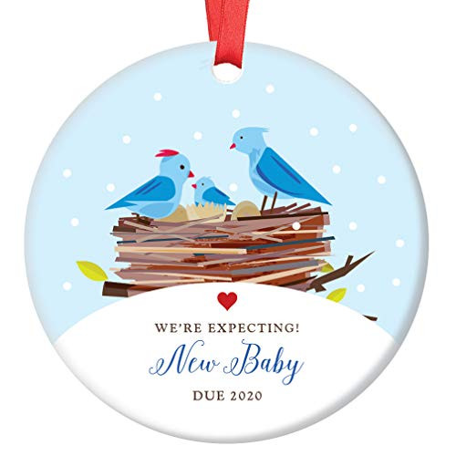 Christmas Gift Ideas For Parents 2020
 Expecting Parents Christmas Ornament Baby Due 2020 Baby
