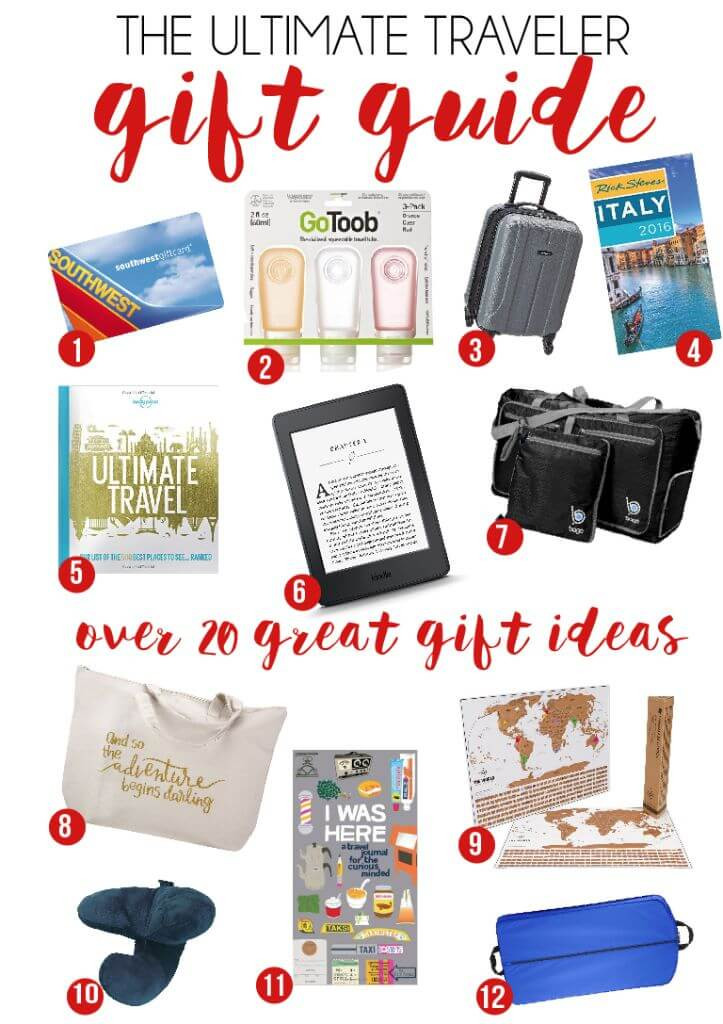 Christmas Gift Ideas For Travelers
 20 Great Gifts for Travelers