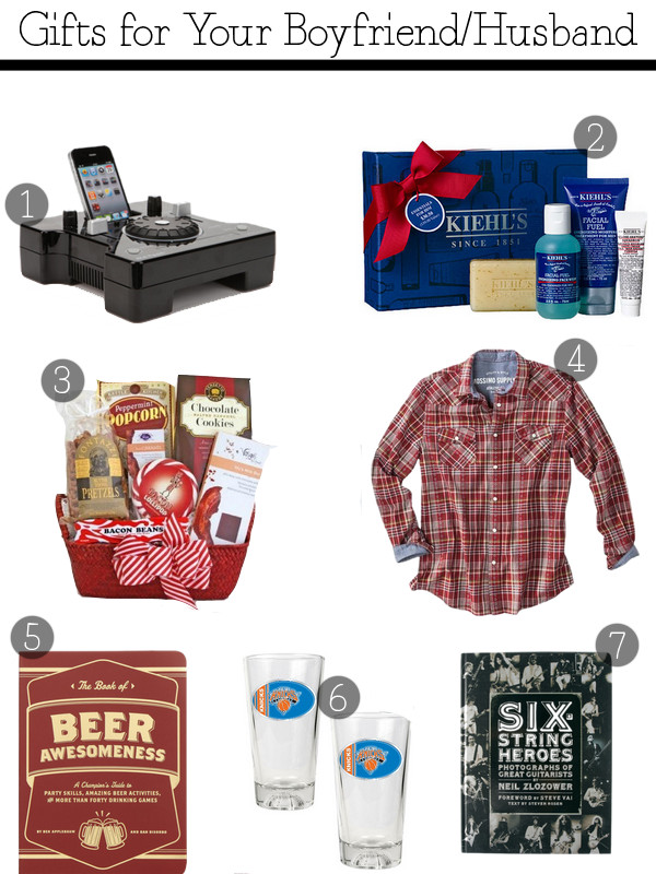 Christmas Gift Ideas For Your Husband
 Christmas Gifts for Your Boyfriend Husband