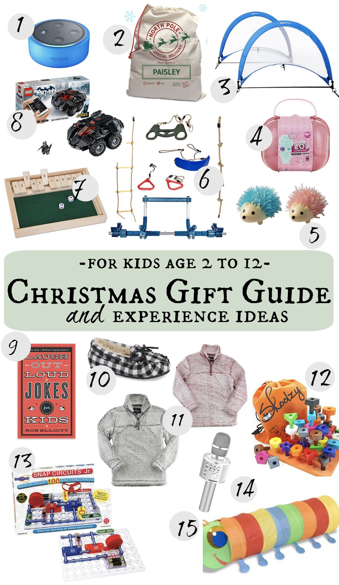 Christmas Gift Ideas From Kids
 Christmas Gift Guide for Kids with Experience Ideas too