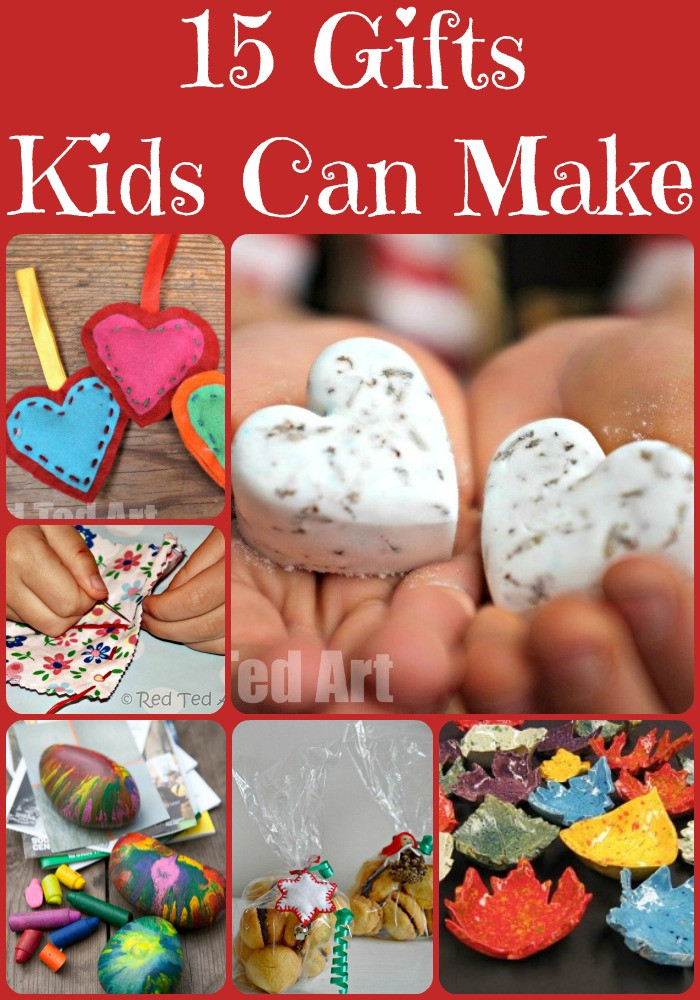 Christmas Gift Ideas From Kids
 Christmas Gift Ideas for Kids To Make Red Ted Art s Blog