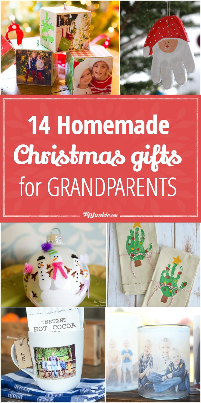 Christmas Gift Ideas Grandmothers
 14 Homemade Christmas Gifts for Grandparents – Tip Junkie