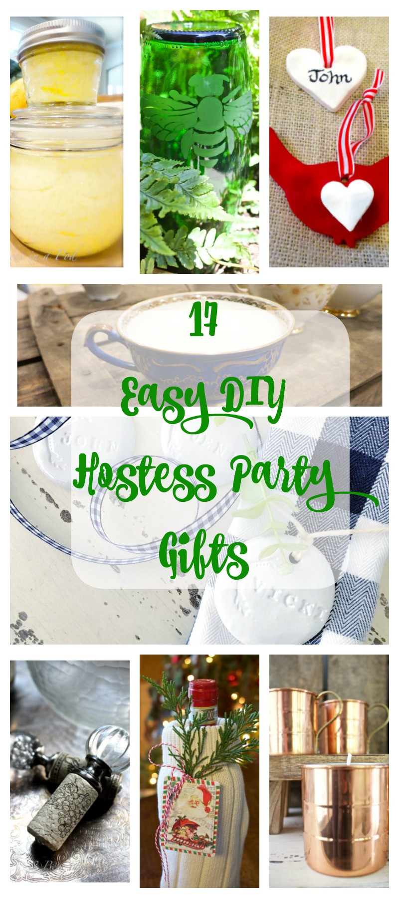 Christmas Gift Ideas On Pinterest
 17 Ideas for Easy DIY Holiday Hostess Gifts 2 Bees in a Pod