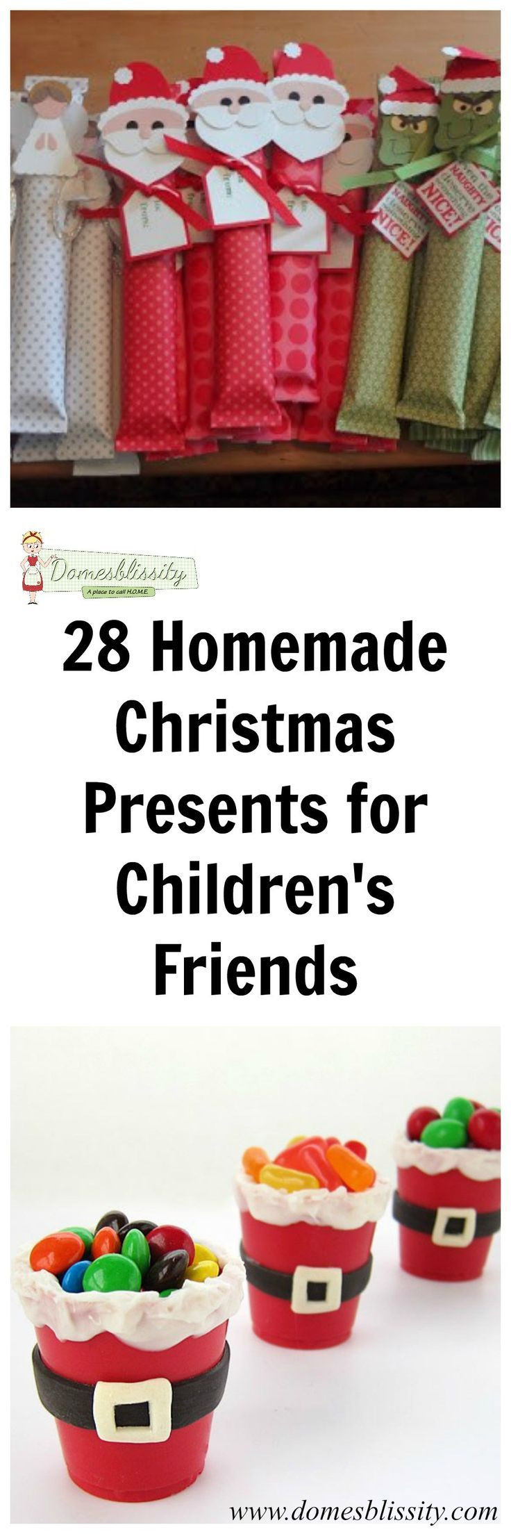 Christmas Gifts For Kids Who Have Everything
 28 homemade Christmas presents for children’s friends