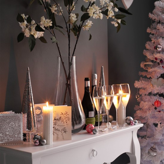 Christmas House Party Ideas
 Create a bar area in your dining room