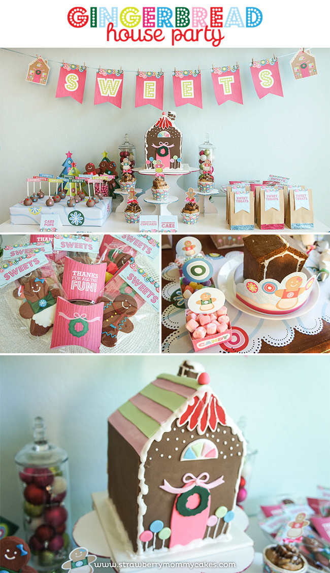 Christmas House Party Ideas
 Gingerbread House Party Printable Crush